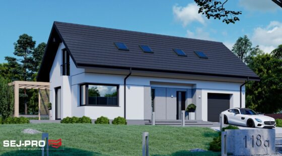 Projekt domu SEJ-PRO 044/1 ENERGO