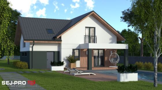 2 Projekt domu SEJ-PRO 046 ENERGO