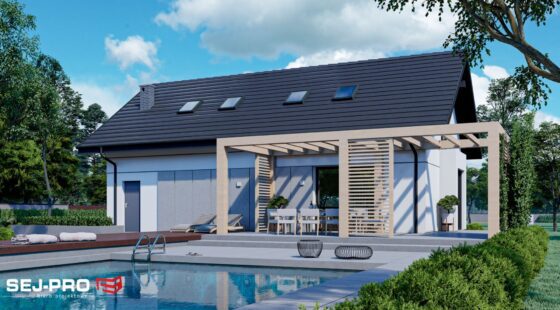 2 Projekt domu SEJ-PRO 044/1 ENERGO