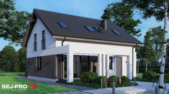 2 Projekt domu SEJ-PRO 035 ENERGO