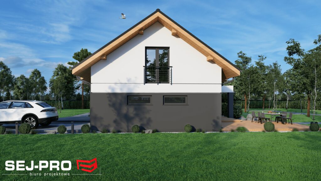 Projekt domu SEJ-PRO 047 ENERGO, wizualizacja 6